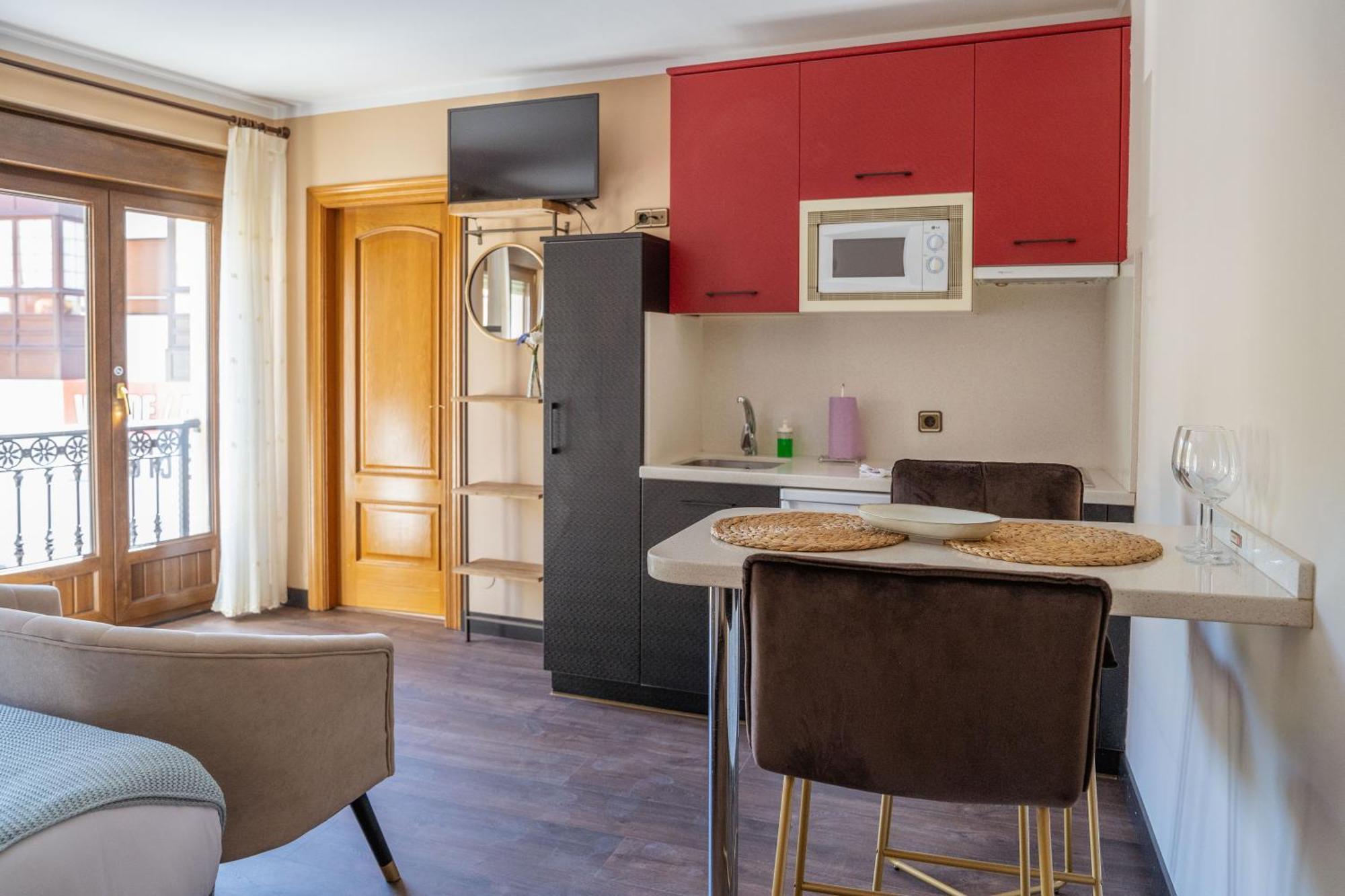 נואבה דה לאנס Apartamentos San Jorge מראה חיצוני תמונה