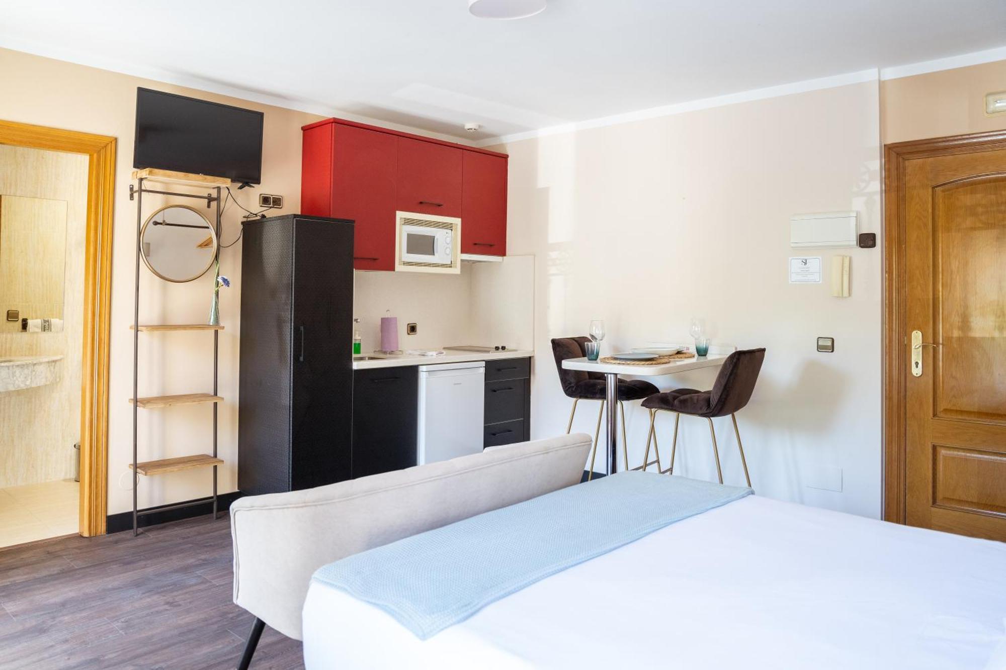 נואבה דה לאנס Apartamentos San Jorge מראה חיצוני תמונה