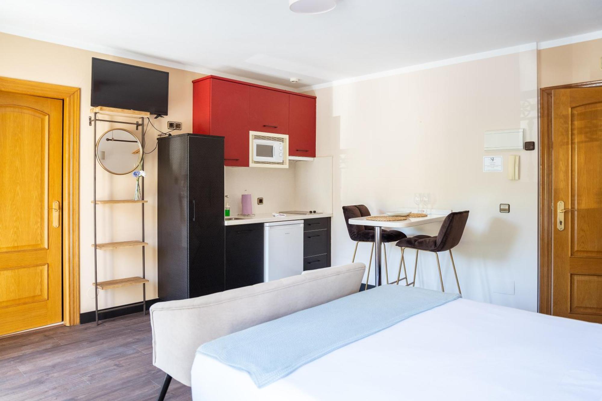 נואבה דה לאנס Apartamentos San Jorge מראה חיצוני תמונה