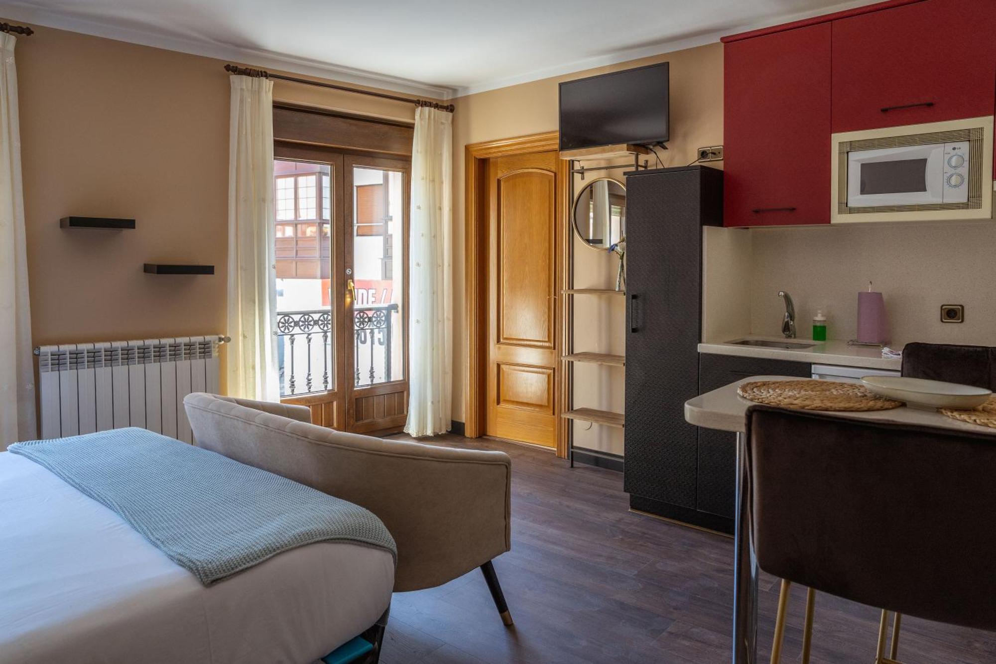 נואבה דה לאנס Apartamentos San Jorge מראה חיצוני תמונה