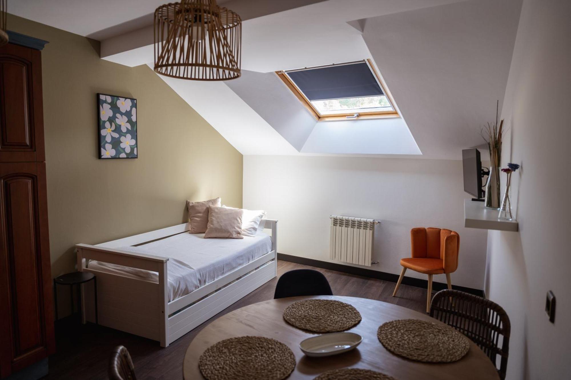 נואבה דה לאנס Apartamentos San Jorge מראה חיצוני תמונה