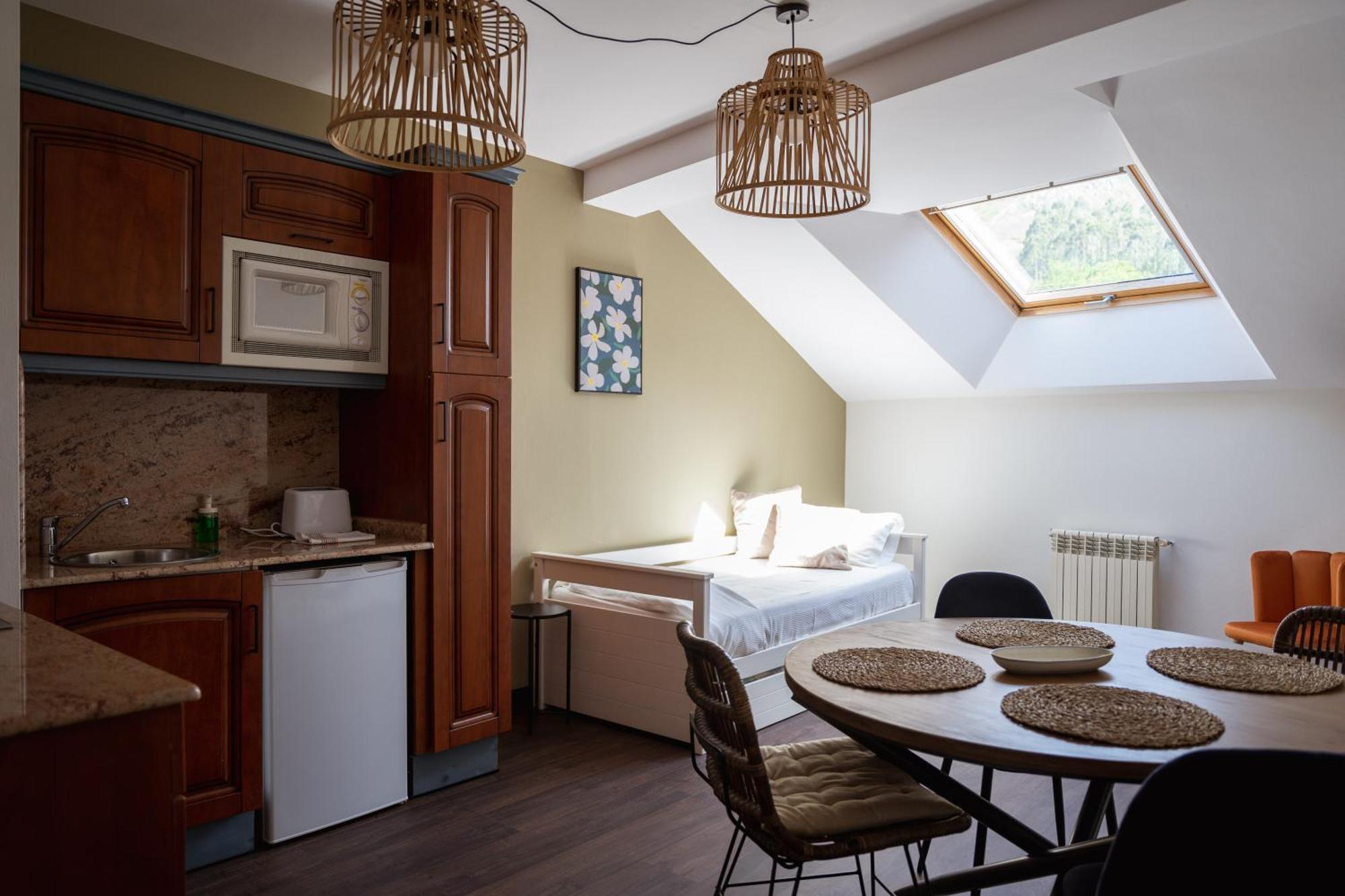 נואבה דה לאנס Apartamentos San Jorge מראה חיצוני תמונה